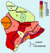 Big Island Hawaii Lava Zones