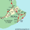 Puna Hawaii Subdivison Map  